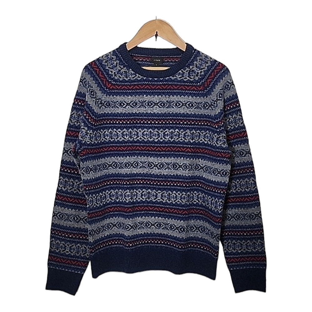J. Crew 100% lambs wool sweater size M